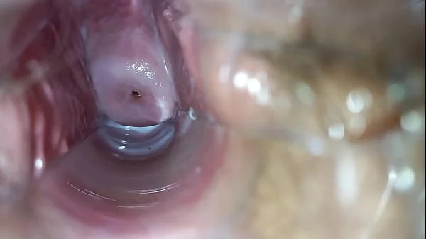 Pulsating orgasm inside pussy